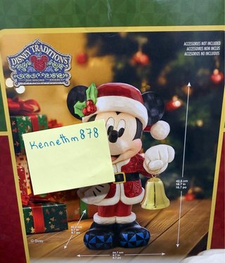 Mickey Mouse Navideño Jim Shore