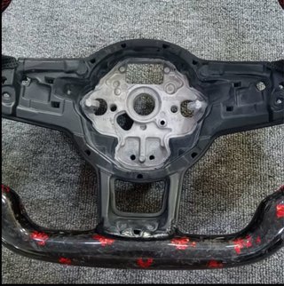 Volante Fibra Carbono Forjado GOLF GTI