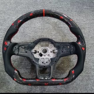 Volante Fibra Carbono Forjado GOLF GTI