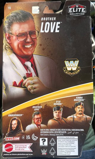 WWE Legends Brother Love Figura Acción