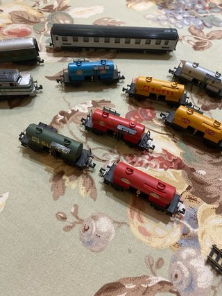 ROCO N Tren Maqueta Locomotora Verde