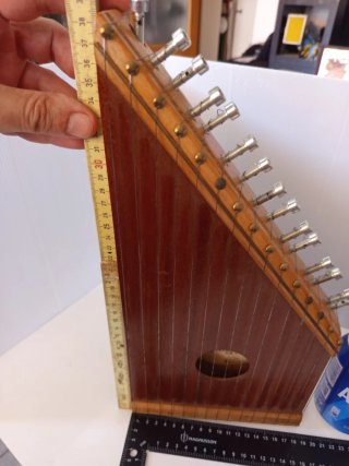Cítara Arpa Instrumento Musical Madera