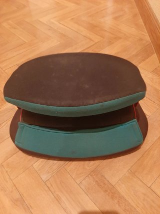 Silla de coche Kiddy azul y marrón