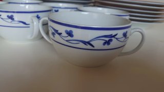 Vajilla Porcelana Bonvida.