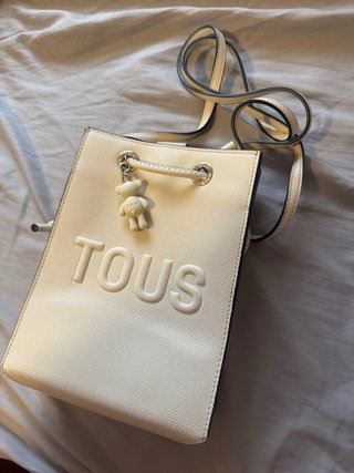 Bolso Tous Blanco Oso Colgante