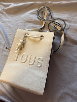 Bolso Tous Blanco Oso Colgante
