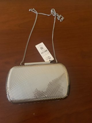 Bolso fiesta Parfois plateado