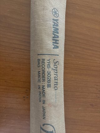 Flauta Soprano Yamaha YRS-302B