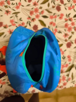 Mochila Infantil Carefree Stitch Azul