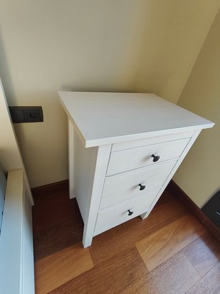 Cómoda IKEA Hemnes 3 cajones blanca