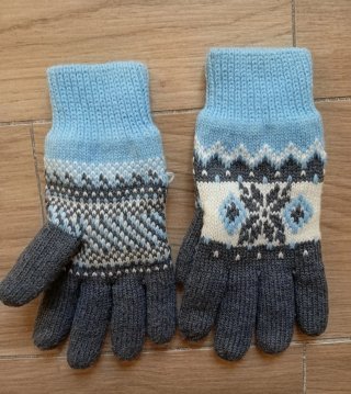 Gorro y Guantes de Lana Invierno