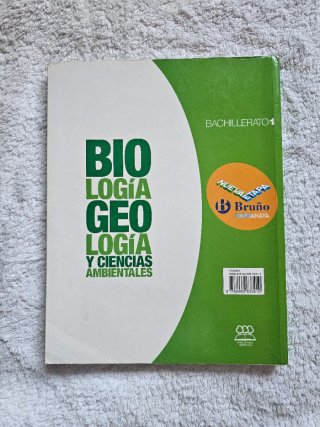 Biología, Geología y Ciencias Ambientales 1 Bac...