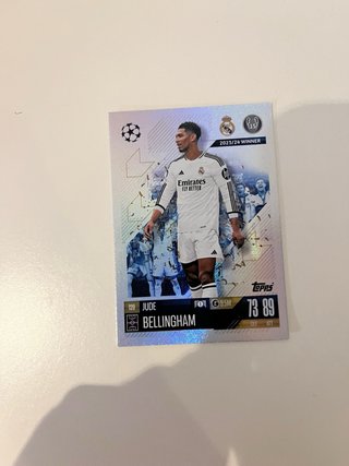 Carta Topps Vitinha y jude bellingham