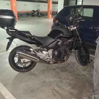 Honda CBF600 Naked Negra/Plata