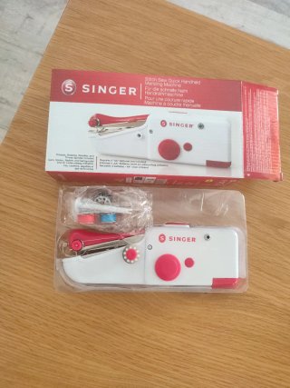 Máquina de coser Singer portátil