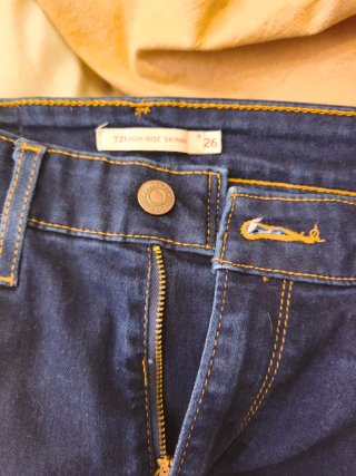 Pantalones Jeans Levi's 721 High Rise Skinny W26