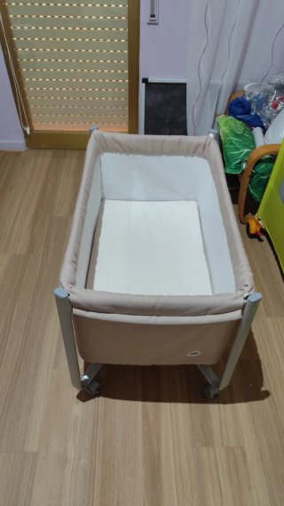 Minicuna con colchón