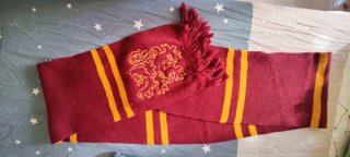 Bufanda Harry Potter Roja y Dorada