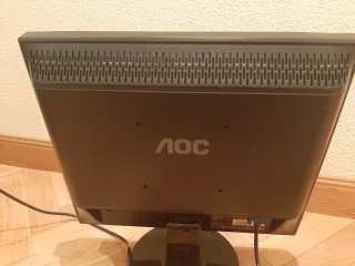 Pantalla AOC Plata/Negra