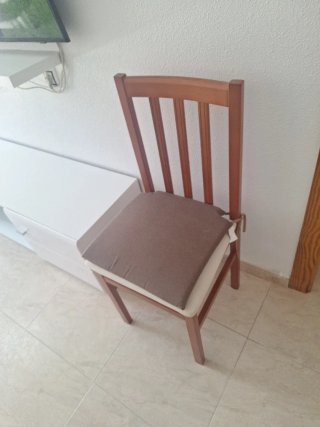 Sillón reclinable beige