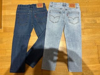 Pack 2 pantalones vaqueros niño T.10