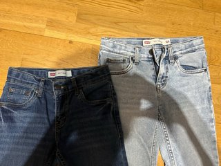 Pack 2 pantalones vaqueros niño T.10