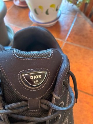 Zapatillas Dior x Stone Island Negras
