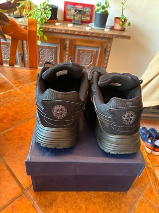 Zapatillas Dior x Stone Island Negras