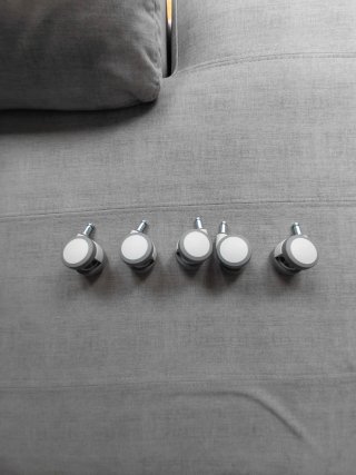 Ruedas para silla Ikea (4 unidades)