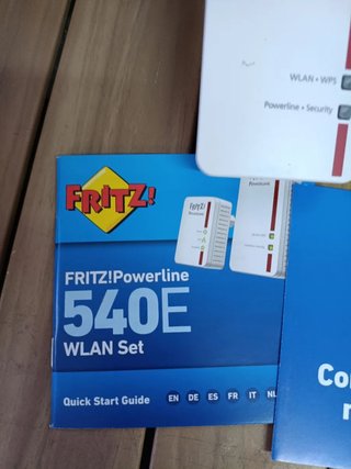 FRITZ!Powerline 540E WLAN Extensor de red