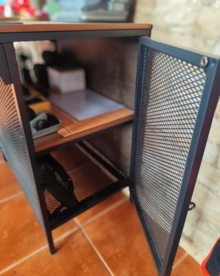 Mesa Escritorio Ikea Fjälbo Madera y Metal