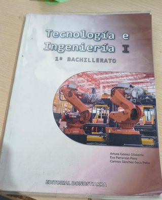 Tecnología e ingeniería I : 1o Bachillerato