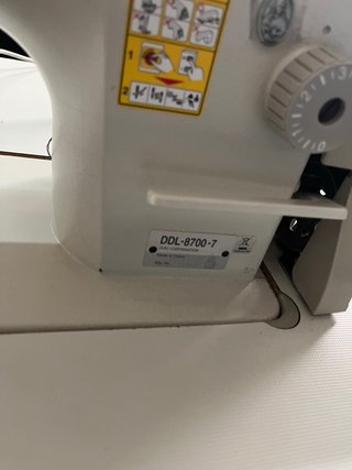 Máquina de coser Juki DDL-8700-7 Y maquina plana