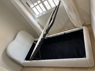 Cama canapé borreguito + colchón