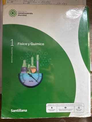 Física y química 1 Bachillerato