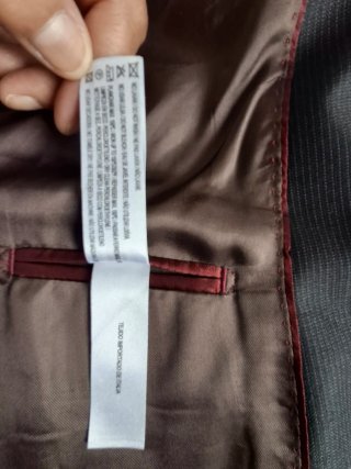 Traje de vestir Massimo Dutti Negro