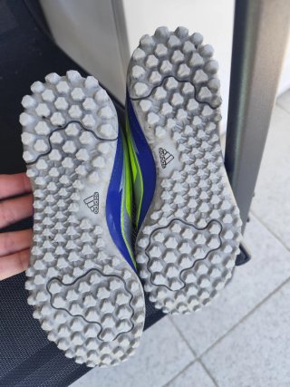 Botas de fútbol Messi F50 niño talla 32