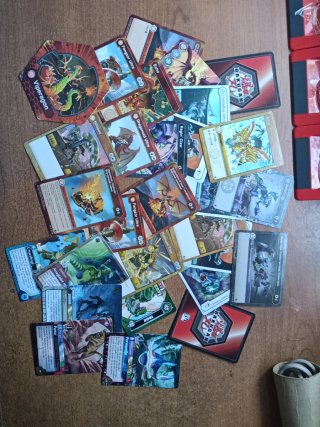 Lote Cartas Bakugan