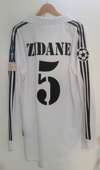 Camiseta Zidane Talla L Fútbol Retro