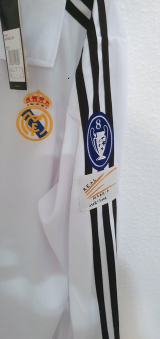 Camiseta Zidane Talla L Fútbol Retro