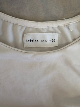 Body Lefties blanco talla S/36