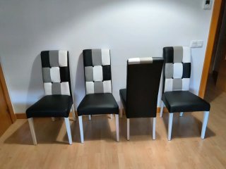 Mesa y 4 sillas comedor