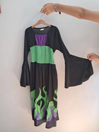 Disfraz Bruja Halloween Niña