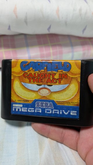 Garfield Caught in the Act Mega Drive