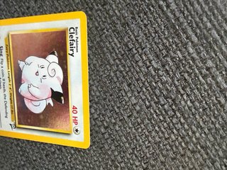 Carta Pokémon Clefairy 6 holo