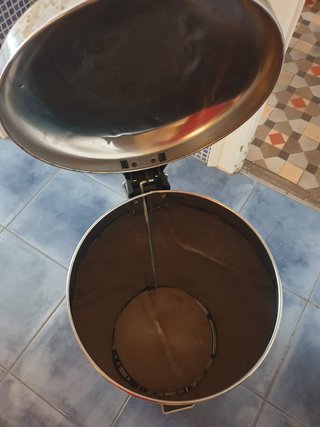 Cubo inox para baño o cocina
