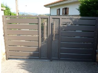 Puertas y Vallas Aluminio Soldado