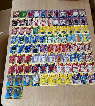 Lote cartas Adrenalyn 2022-2023