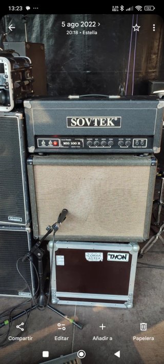Amplificador Sovtek MIG-100H Made in Russia