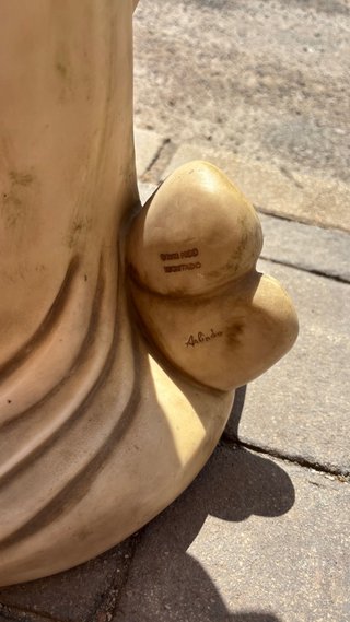 Pedestal Caballo Vintage Firmado